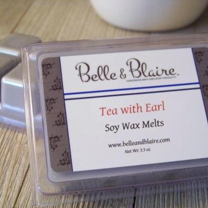 Tea With Earl- Soy Tarts- Scented Wax Melts