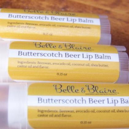 Butterscotch Beer Lip Balm- Selling Flavor