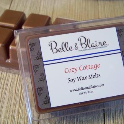 Cozy Cottage- Soy Tarts- Scented Wax Melts- Gift..